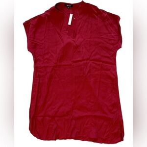 Madewell Tomato Red Dress NWT Size M